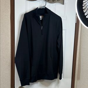 Jockey Men's Black Zip-Up Sweater